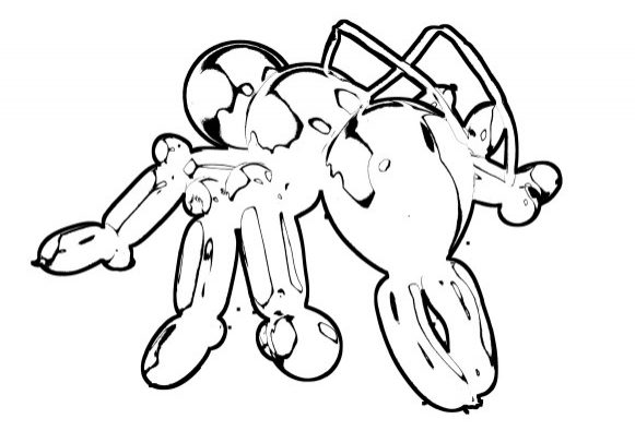Antoinette the Ant Coloring Page Preview